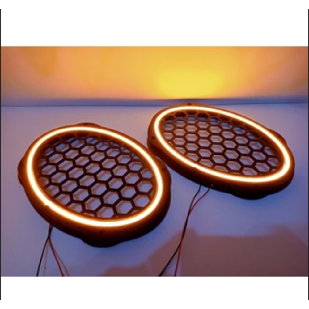 IŞIKLI OVAL HOPARLÖR KAPAĞI