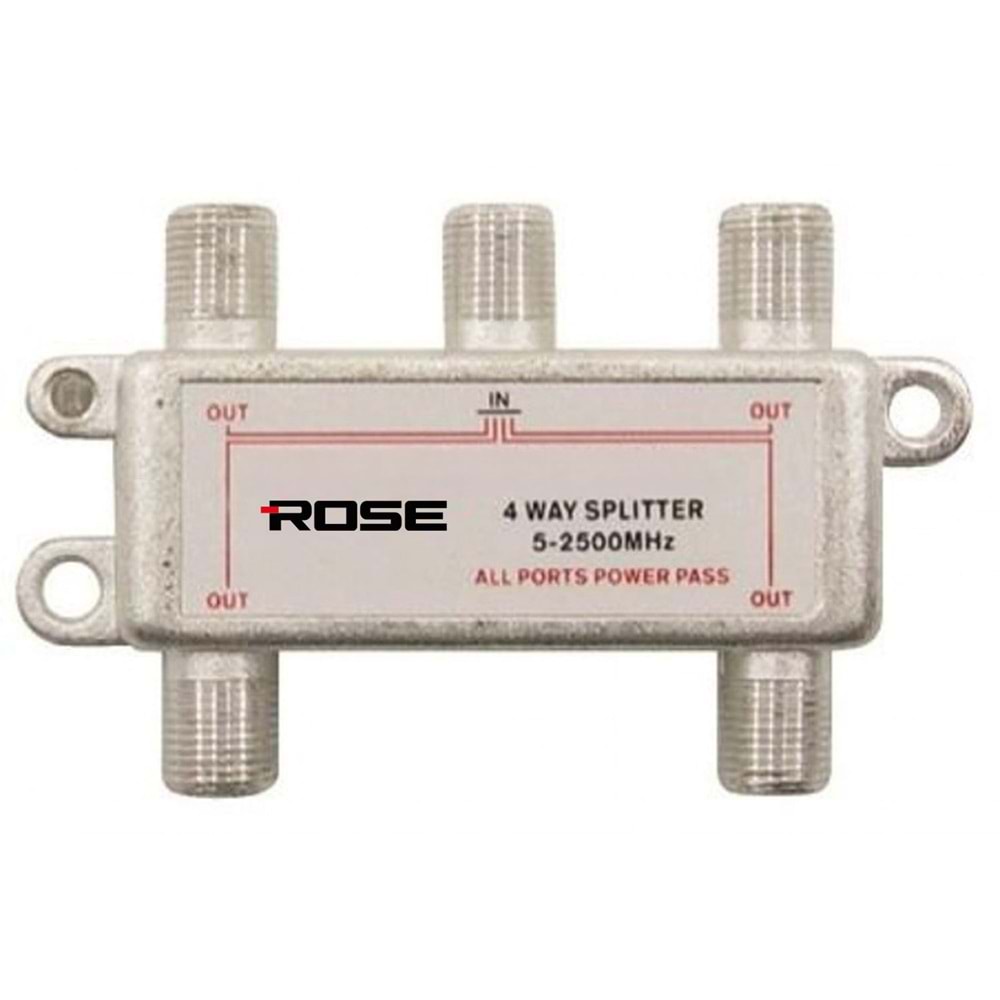 ROSE 1/4 SPLITTER 2500MHZ DZ-14