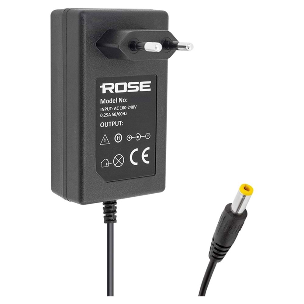 5V 2AMPER İNCE UÇLU PLASTİK KASA PRİZ TİPİ ADAPTÖR RA-520