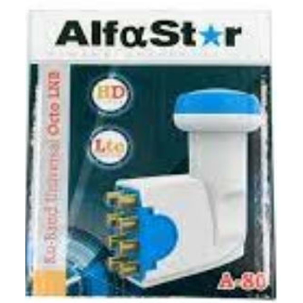 ALFASTAR A-80 OCTO 8Lİ LNB