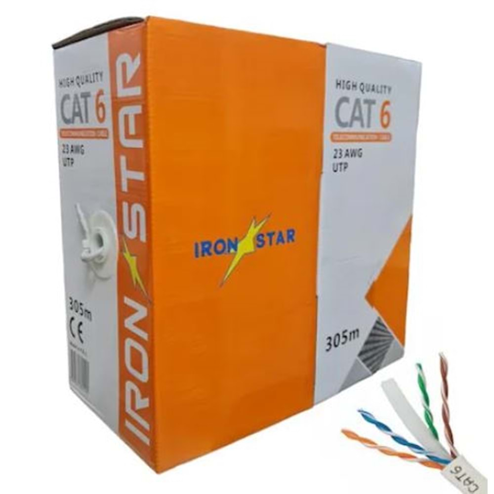 İRONSTAR CAT6 KABLO 305 METRE