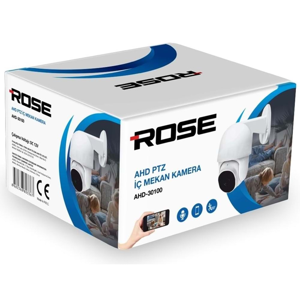 ROSE 2MP 1080P AHD-30100 PTZ İÇ MEKAN KAMERA