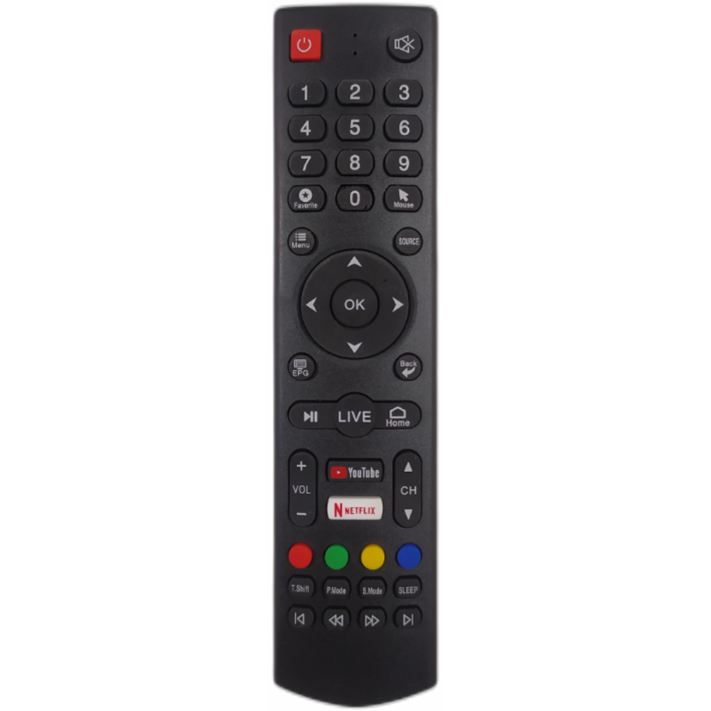 LCD KUMANDA REDLİNE ROSE ANDROİD TV KUMANDASI 32