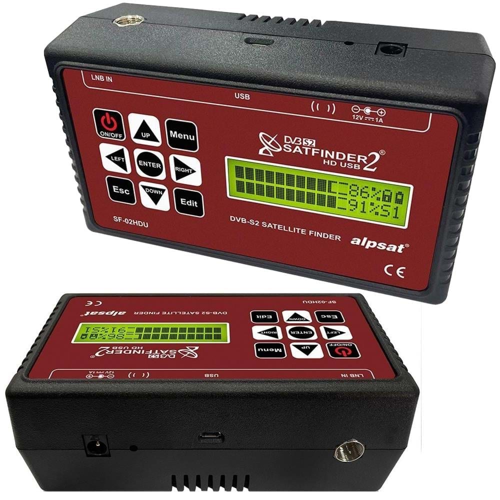 ALPSAT SF02-HD-USB SATFİNDER 2 UYDU AYAR CIHAZI