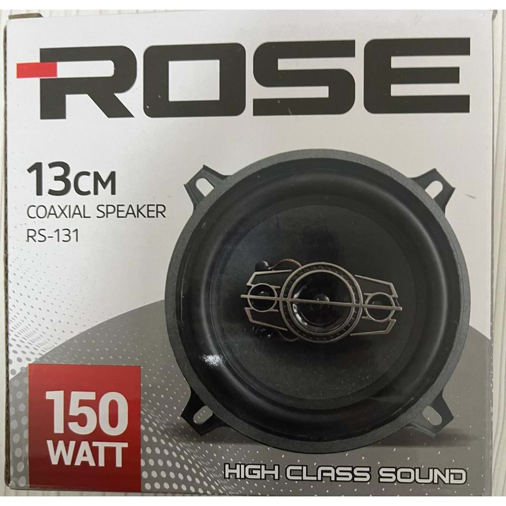 ROSE RS-131 13CM TWEETERLİ 150 WATT TEK HOPARLÖR