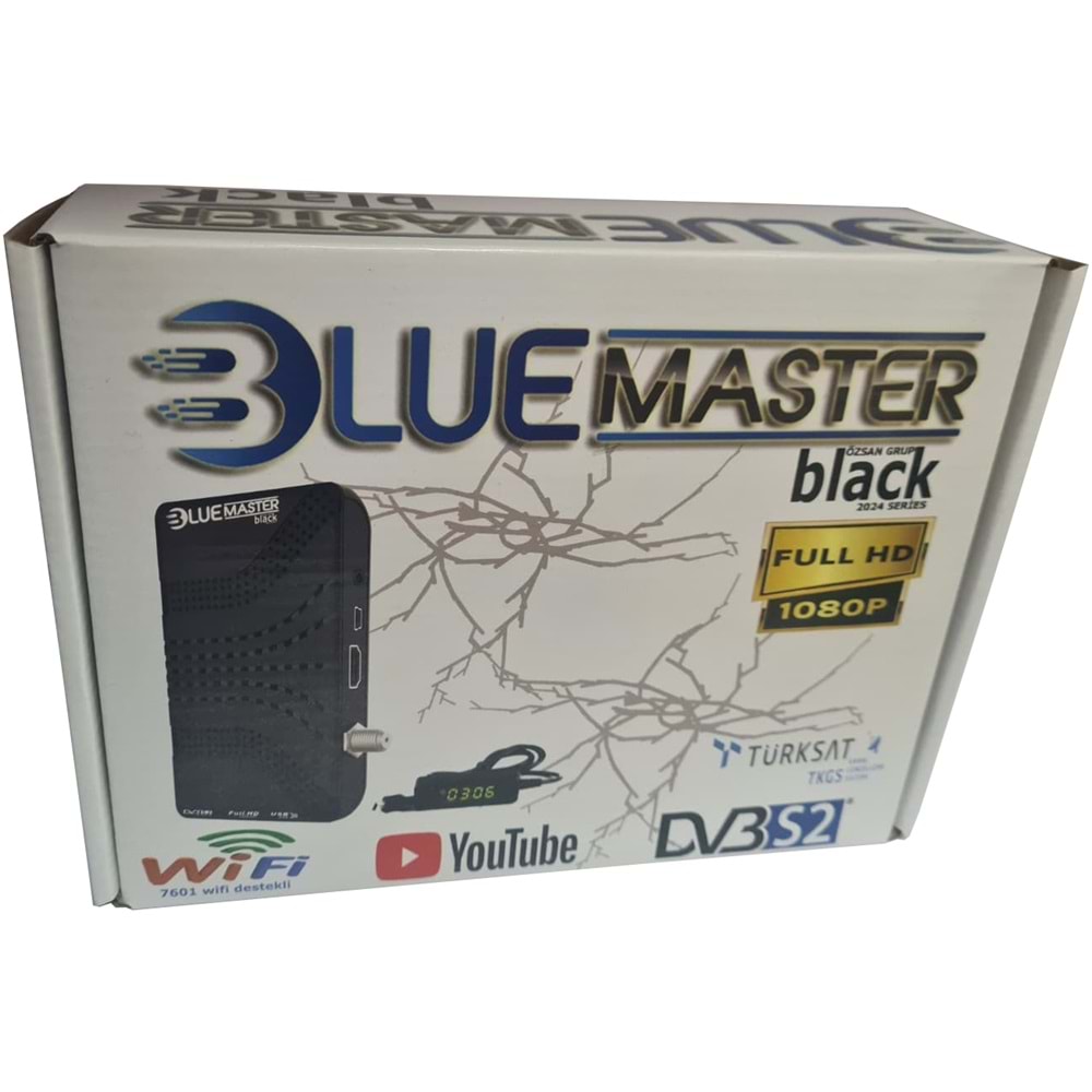 BLUEMASTER BLACK 2024 SERİES WİFİSİZ FULL HD