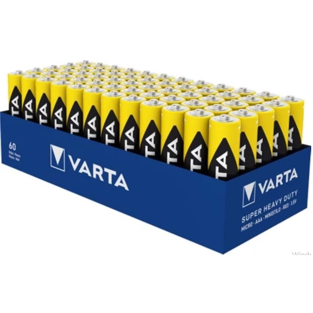 VARTA KÜÇÜK KUMANDA PİLİ AAA KUMANDA PİLİ (60LI)