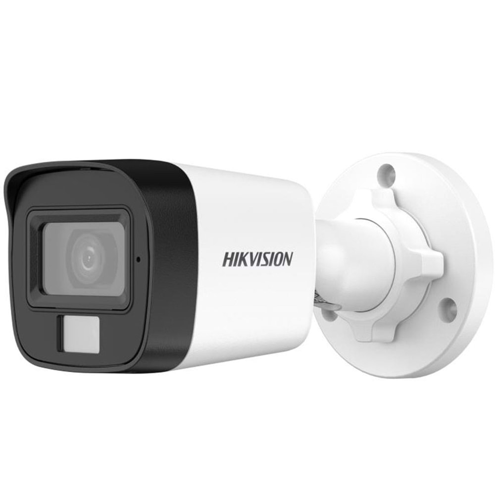 HİKVİSİON DS-2CE16D0T-EXLPF PLASTİK 2,8MM 2MP HİBRİT DUAL LED AHD BULLET KAMERA