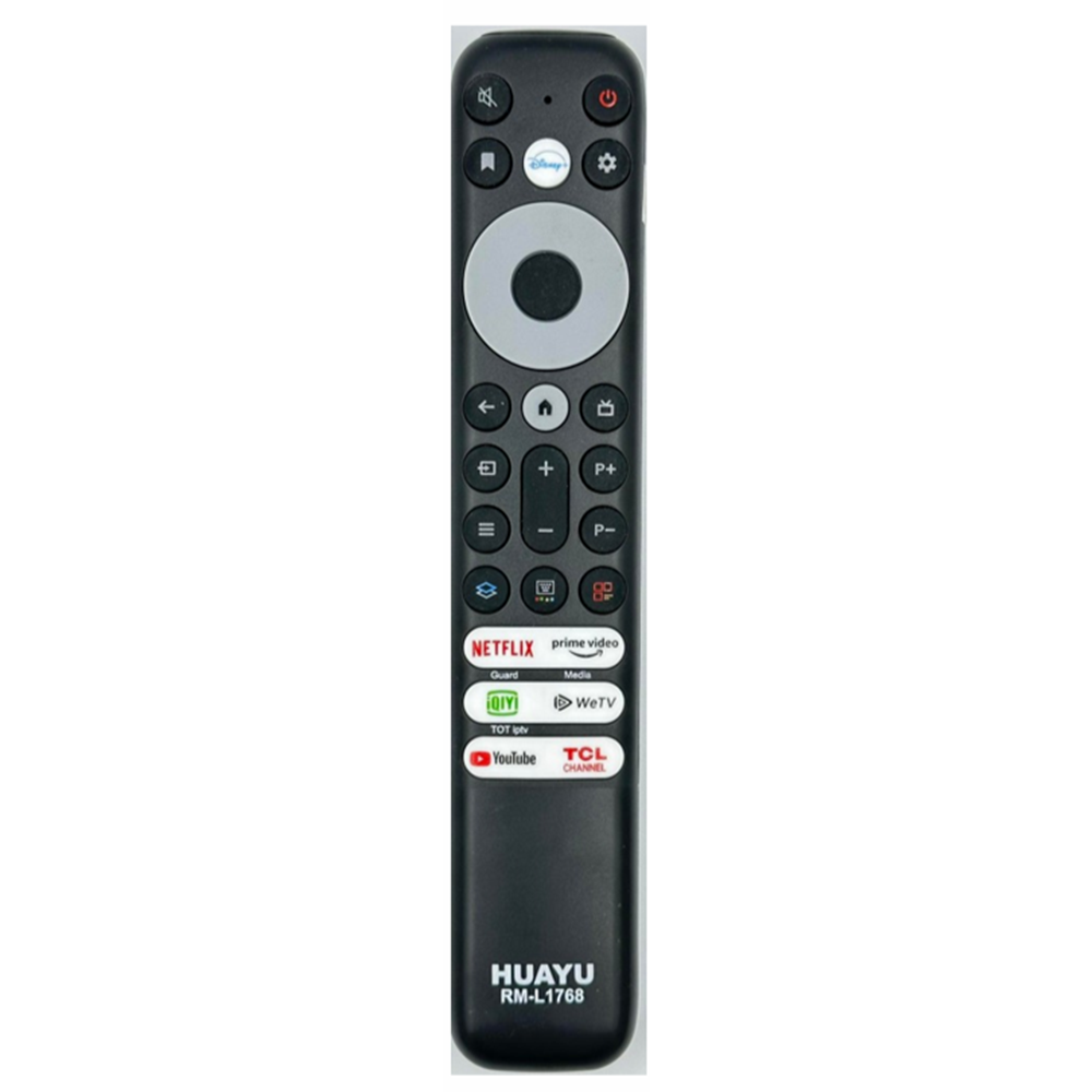 LCD KUMANDA TCL SESSİZ NETFLİX PRİME VİDEO iQIYI WETV YOUTUBE TCL CHANNEL TUŞLU DİSNEY TUŞLU KK9797 IRL9900 RM-L1768