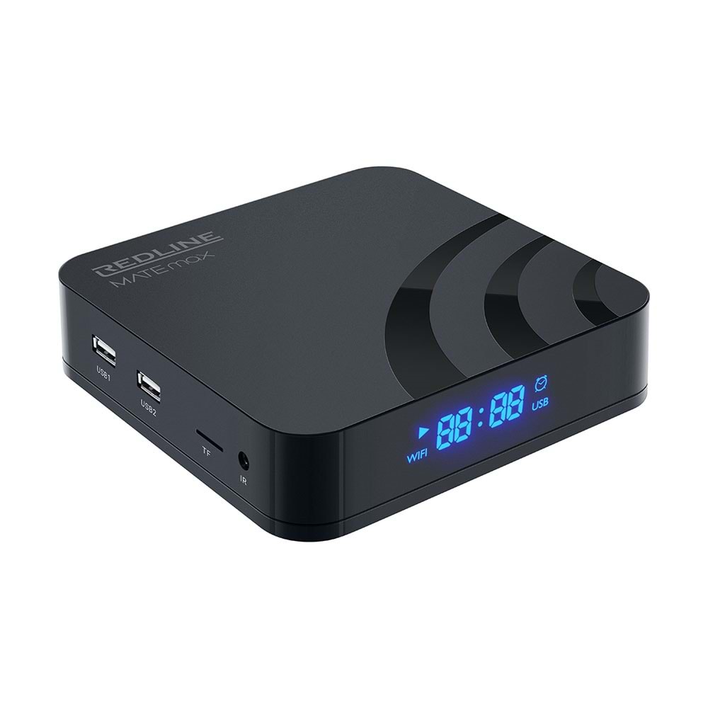 REDLİNE MATEMAX ANDROİD 13 4 GB RAM 32GB HAFIZA 4K ULTRA HD 2.4/5GHZ WİFİ ANDROİD BOX