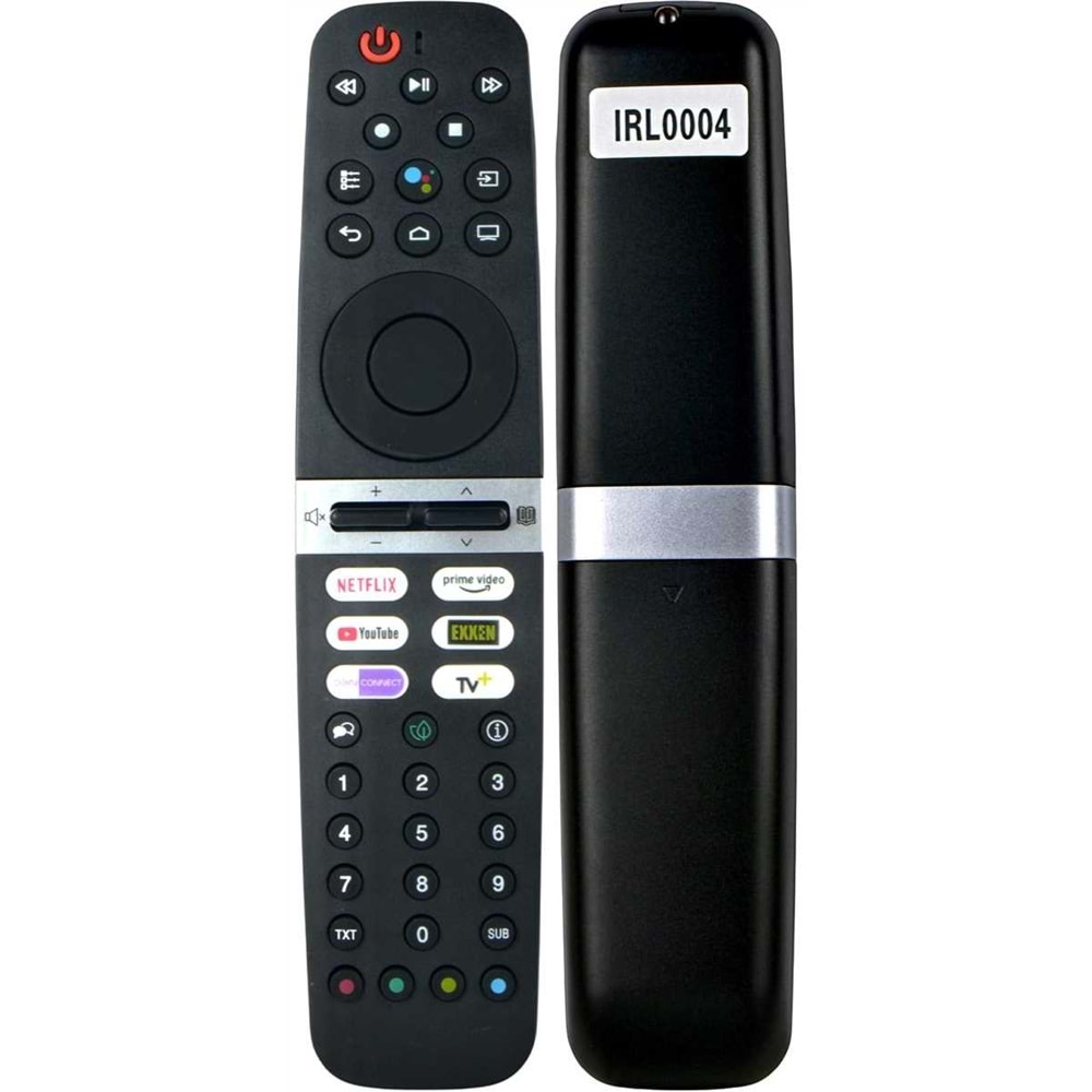 LCD KUMANDA ARÇELİK BEKO GRUNDİG SESSİZ IRL0004 NETFLİX PRİME VİDEO YOUTUBE EXXEN BEİNCONNECT TV+