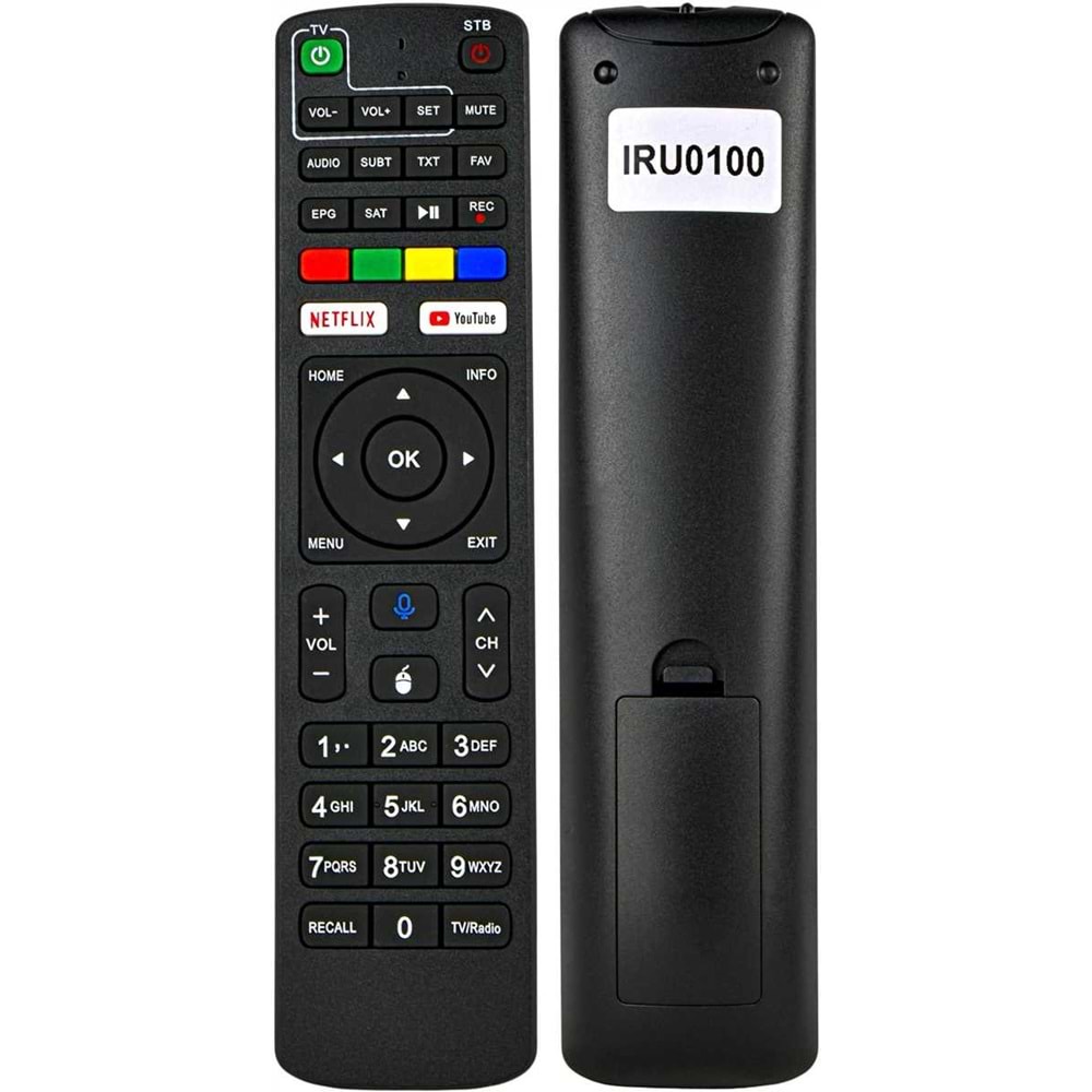 LCD KUMANDA DREAMSTAR İ6 İ4 A4 A5 PRO ANDROİD BOX KUMANDASI IRU0100