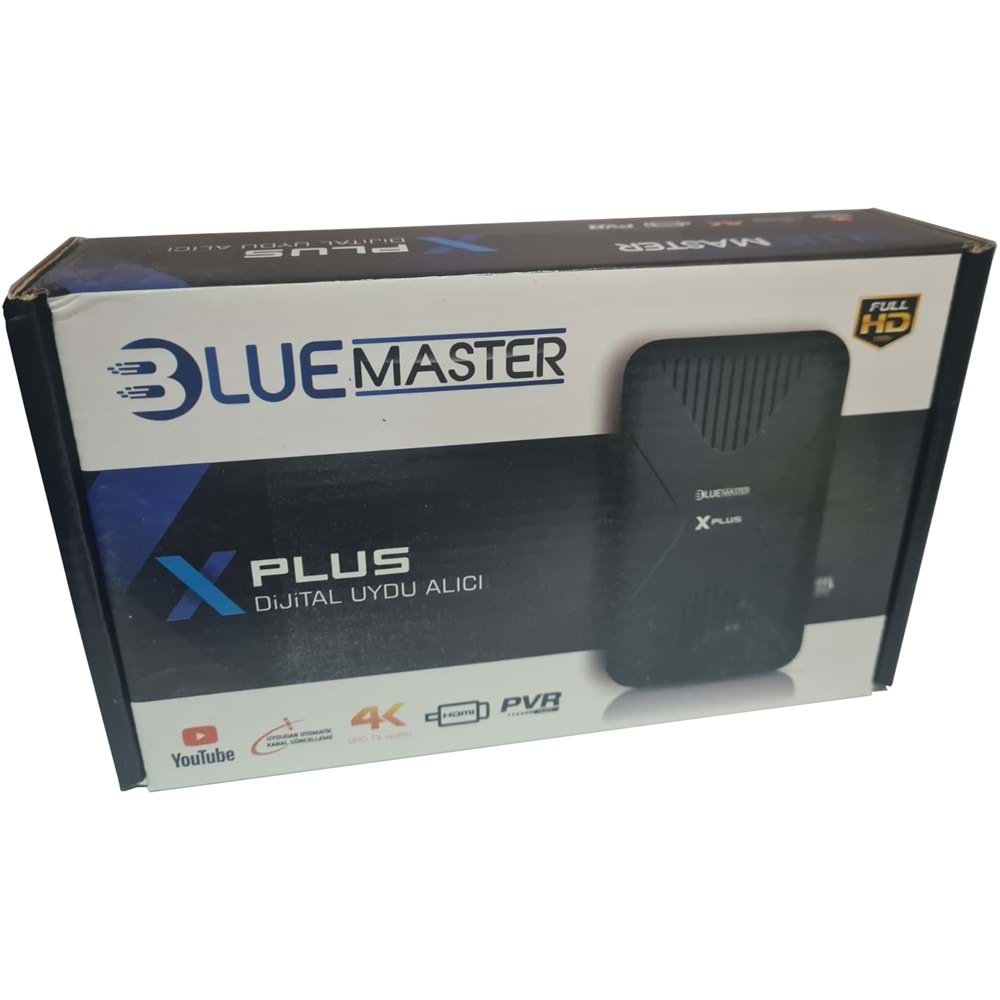 BLUEMASTER XPLUS FULLHD UYDU ALICISI NORMAL GÖZ X PLUS