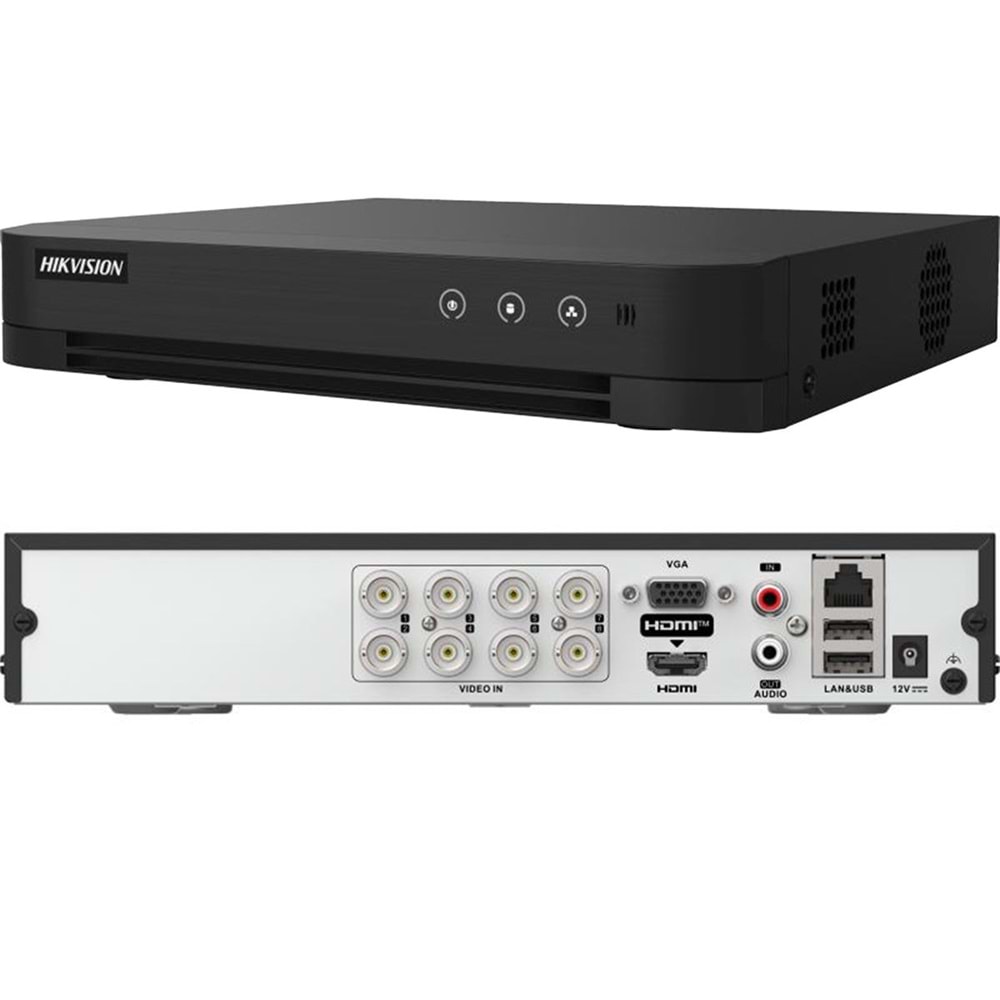 HİKVİSİON DS-7208HGHI-M1-C 8 KANAL DVR AHD KAYIT CİHAZI