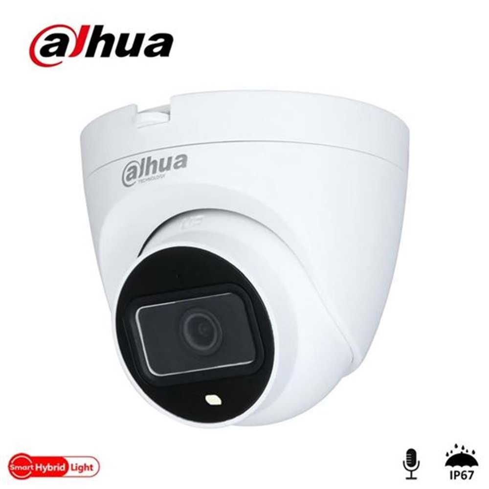 DAHUA DH-IPC-HDW1230V-SA-0208 2MP 2,8MM DAHİLİ MİKROFONLU IP IR DOME KAMERA