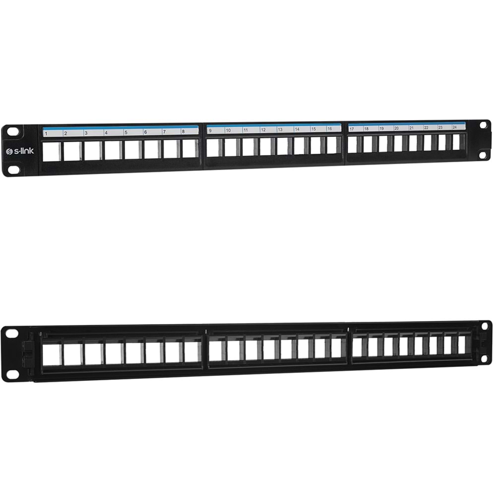S-LİNK SL-F24N 24 PORT JACKSIZ PATCH PANEL