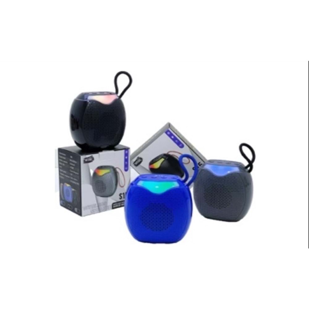 ROSE SP-417 USB MİCRO SD RGB LED TAŞINABİLİR BLUETOOTH HOPARLÖR S15