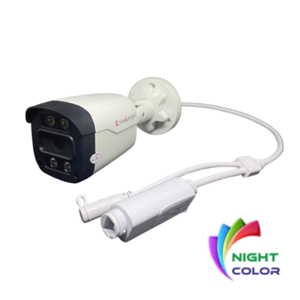 KNOWLEDGE KL-6504W4 4MP 3.6MM DS SESLİ POELİ WARMLED BULLET IP KAMERA