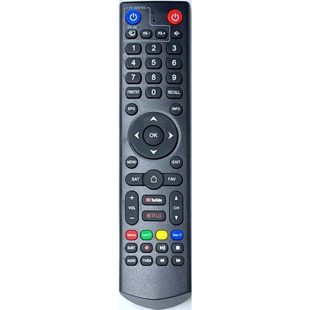 KUMANDA OUK0044 DREAMSTAR 4K MASTER UYDU KUMANDASI