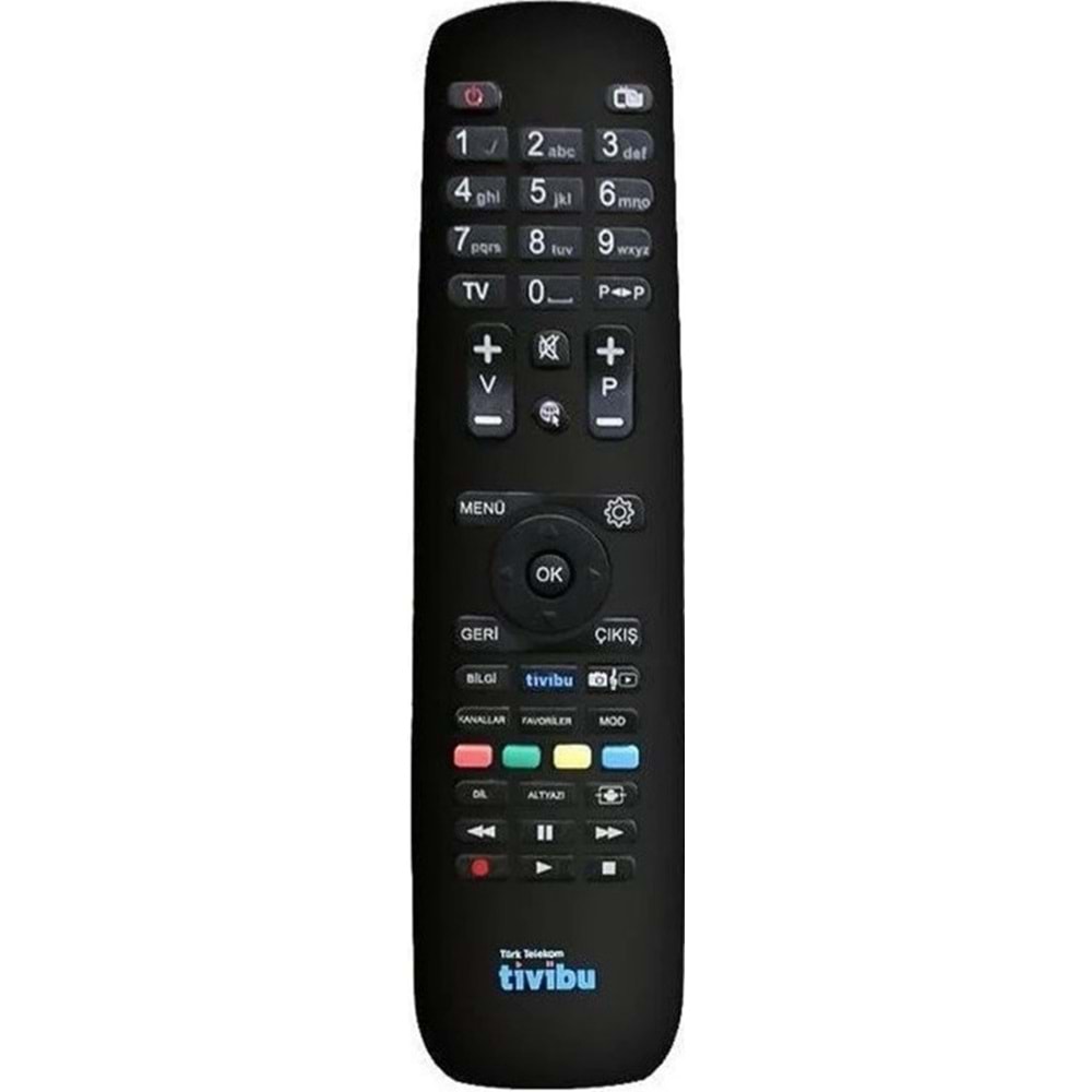 KUMANDA ORJ-0764 TİVİBU ORJİNAL LOGOLU UYDU KUMANDA
