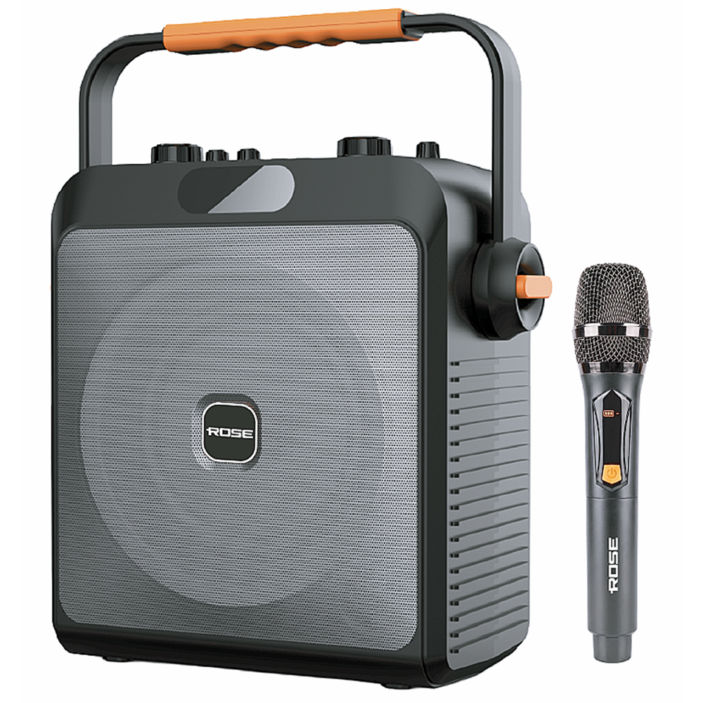 ROSE HP-503-E KABLOLU EL MİKROFONLU TAŞINABİLİR SES SİSTEMİ