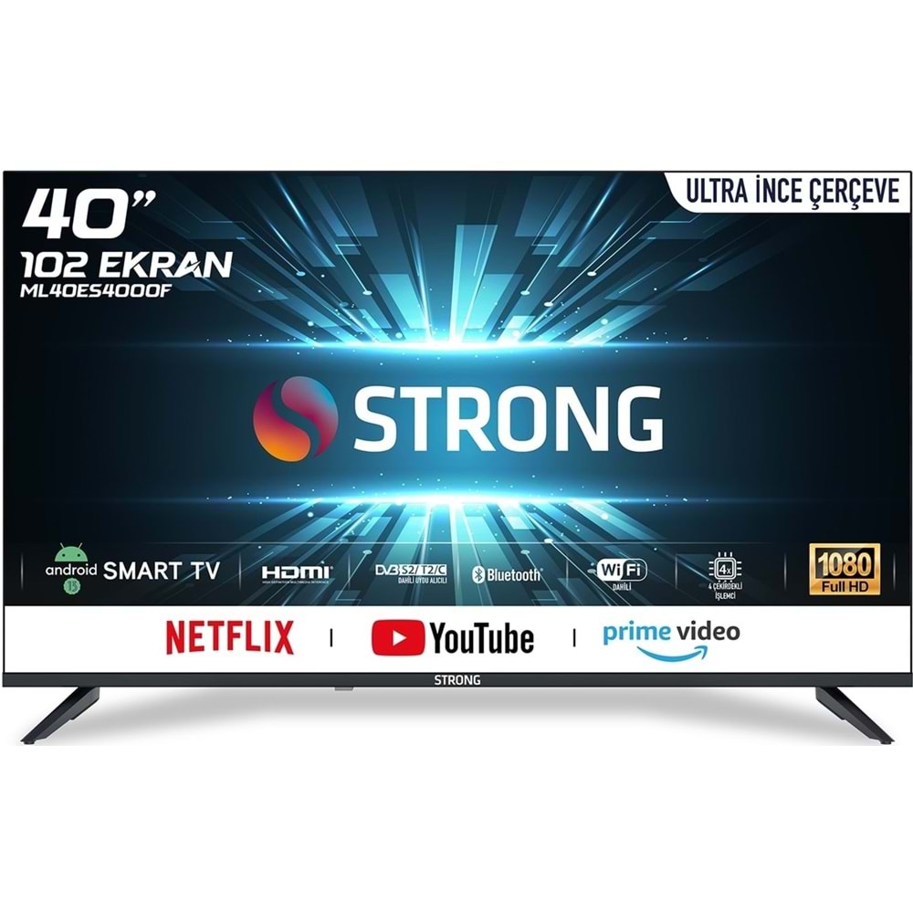 STRONG ST40EW4000F 40’’ 102CM EKRAN FULL HD UYDU ALICILI WHALE TV