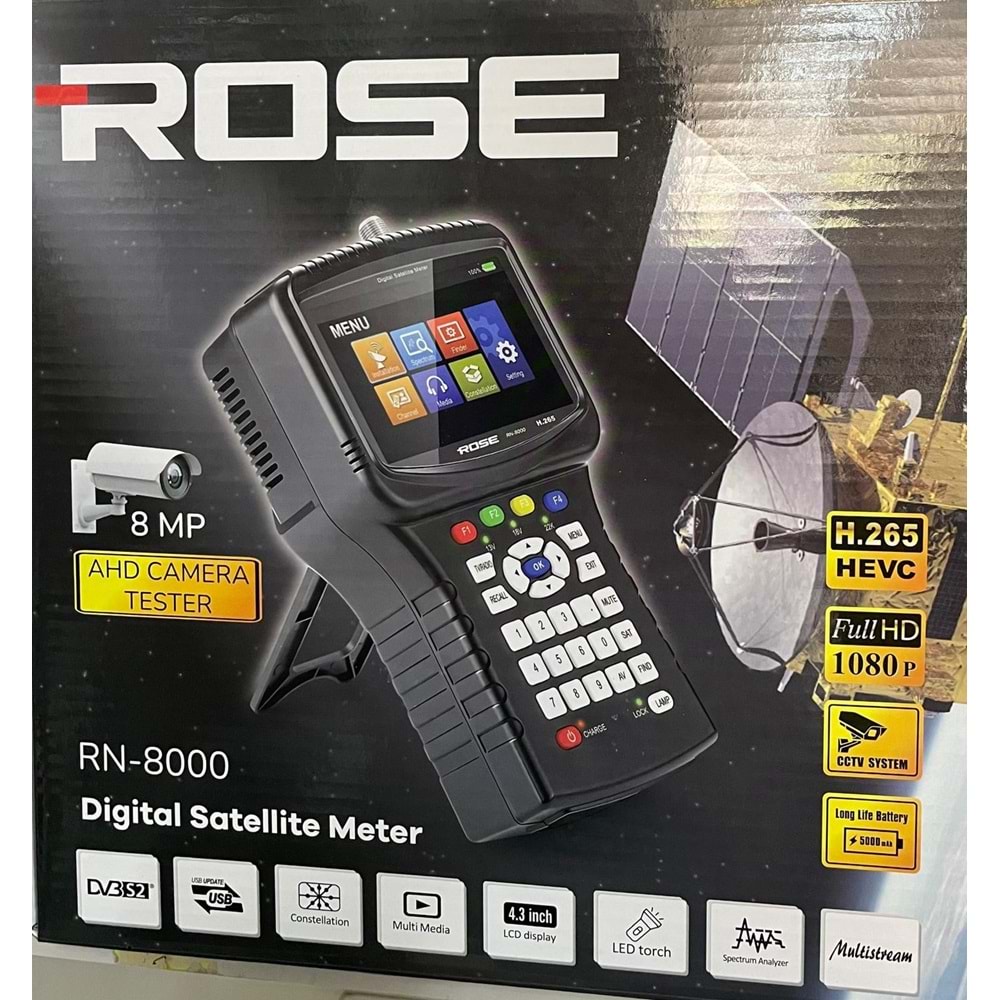 ROSE RN-8000CAM 4,3