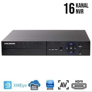 BLUEMASTER BM-7710 BMS-NVR10 10 KANAL NVR 4K H265 5MP DESTEKLİ XMEYE YAZILIM