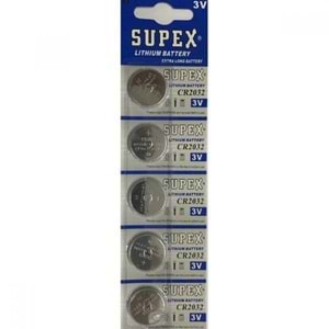 SUPEX CR2032 LİTYUM PARA PİL (5Lİ PAKET)