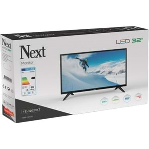 NEXT 32 INC LED VE MONİTÖR TV (UYDULU)