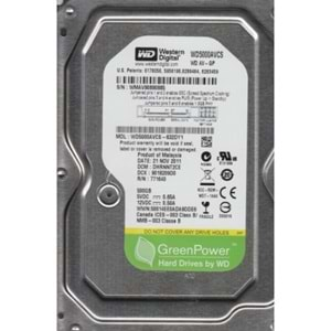 500 GB HARDDİSK WESTERN DIGITAL 3,5