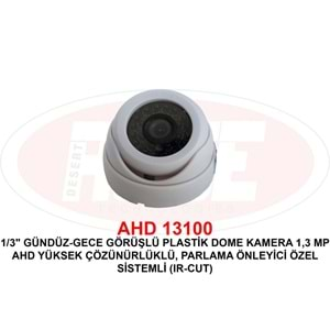 DOME 1.3MP 3,6MM 24LED AHD KAMERA AHD-13100