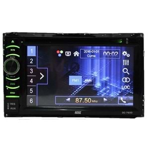 Rose DC-8000 6.2'' DOUBLE DIN OTO MULTIMEDIA SİSTEMİ