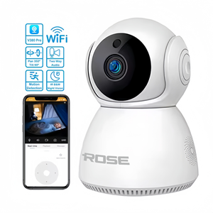 ROSE WİFİ KAMERA AHD-20600 2MP 1080P ÇİFT ANTENLİ WİFİ İÇ MEKAN GÜVENLİK KAMERASI