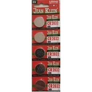 JEAN KLEAN CR2032 LİTYUM PARA PİL (5Lİ PAKET)