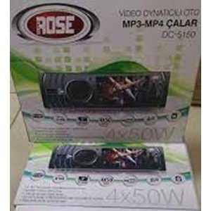 ROSE DC-5150 DİGİTAL EKRANLI TEYP