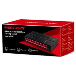 MERCUSYS 8 PORT 10/100/1000 GİGABİT ETHERNET SWİTCH