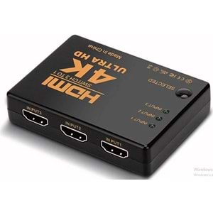 ROSE HDMI-301 HDMI SWİTCH BİRLEŞTİRİCİ 3 GİRİŞ 1 ÇIKIŞ HDMI 3TO1 SWITCH