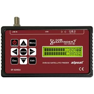 ALPSAT SF02-HD SATFİNDER 2 UYDU AYAR CIHAZI