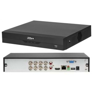 DAHUA XVR5108HS-I3 8 KANAL H265+ 5MP PENTA-BRİD 1080P HDCVI AHD IP AKILLI XVR DVR KAYIT CİHAZI