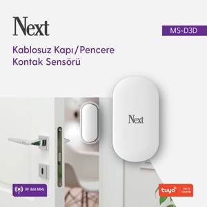 NEXT MS-D3D KABLOSUZ ALARM - KAPI / PENCERE SENSÖRÜ