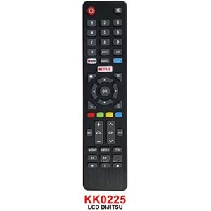 LCD KUMANDA DİJİTSU NETFLİX YOUTUBE KK0225 RML0203 BML611 LCD611