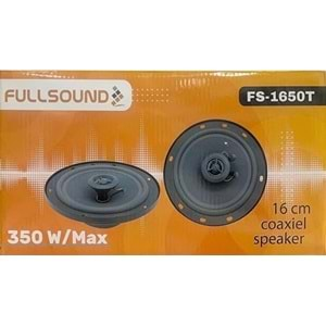 FULLSOUND FS-1650T 16 CM 350W ÇİFT KAĞIT HOPLARLÖR