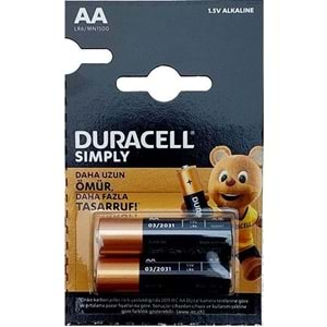 DURACELL BÜYÜK KUMANDA PİLİ 2Lİ