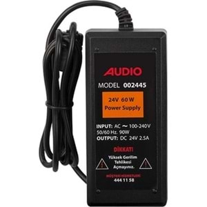 AUDİO 002445 BUS PLUS/SMART 24V 60WATT POWER SUPPLY ADAPTÖR