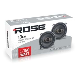 ROSE RST-130 13CM TWEETERLİ 2X150 WATT 2Lİ TAKIM HOPARLÖR