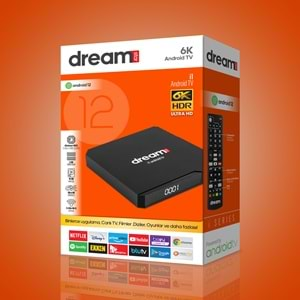 DREAMSTAR İ1 ANDROİD12 6K ULTRA HD 2GB RAM 16GB HAFIZA ALLWINNER H618 1.5GHZ QUAD CORE İŞLEMCİ ANDROİD UYDU CİHAZI