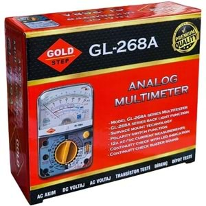 GOLDSTEP GL-268A ANALOG ÖLÇÜ ALETİ