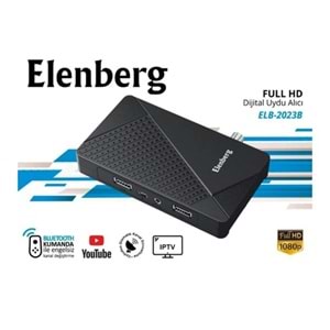 ELENBERG ELB-2023B WİFİSİZ BLUETOOTH KUMANDA FULL HD UYDU ALICISI