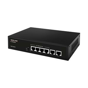 REDLİNE RL-S8606M 4+2 10/100MBPS MEGABİT POE SWİTCH